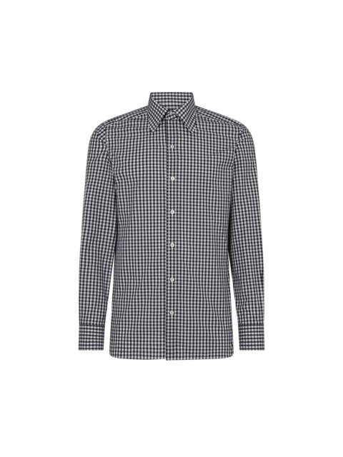 GINGHAM SLIM FIT SHIRT