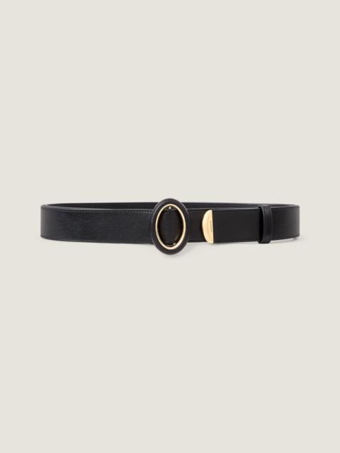Givenchy SCULPTED GEM BELT IN LEATHER