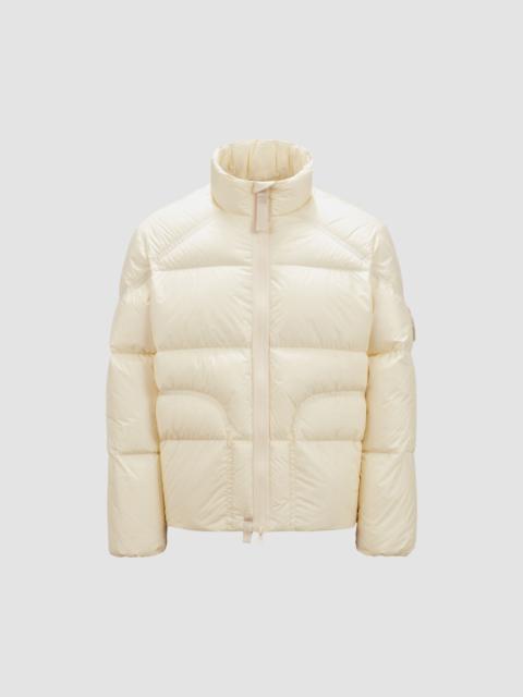 Xiaoqing Snake-Quilted Denim Short Down Jacket ★関税込 Moncler Xiaohai Snake-Quilted Denim Short Down Jacket