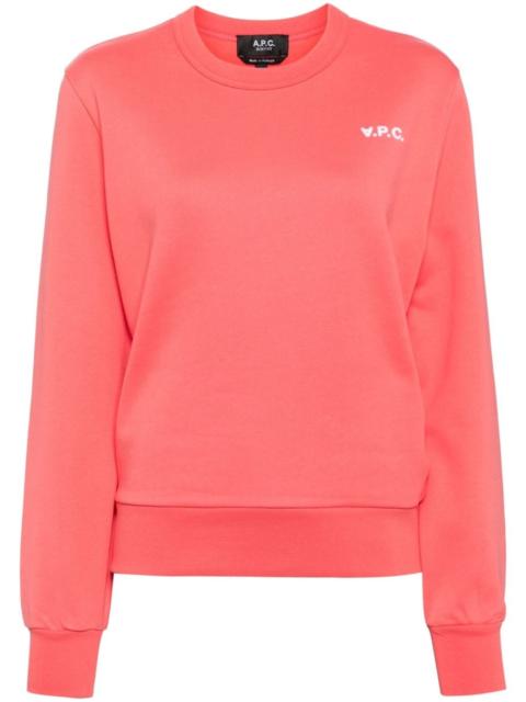 A.P.C. V.P.C logo cotton sweatshirt