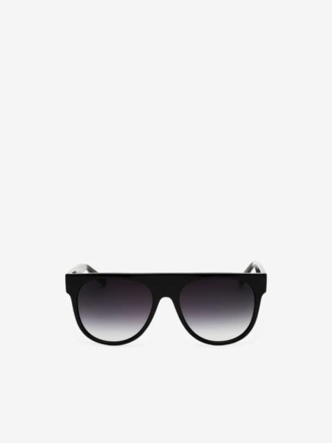 FILA logo-detail round-frame sunglasses