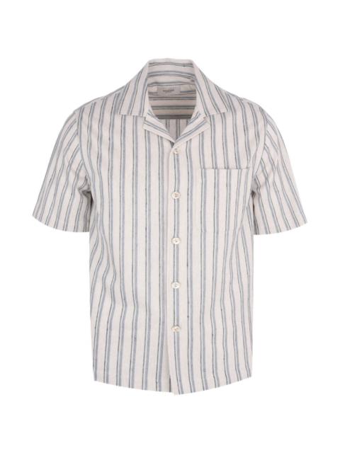 AGNONA striped jersey shirt
