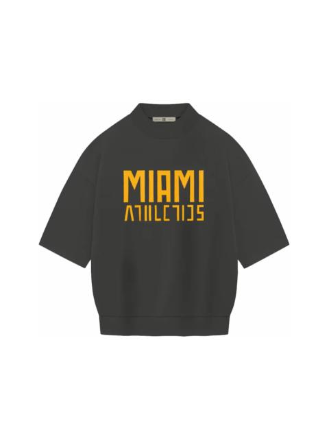Fear of God Fear of God Athletics x University of Miami Hurricanes T-shirt Grey