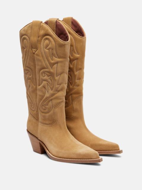 PARIS TEXAS Dakota suede cowboy boots