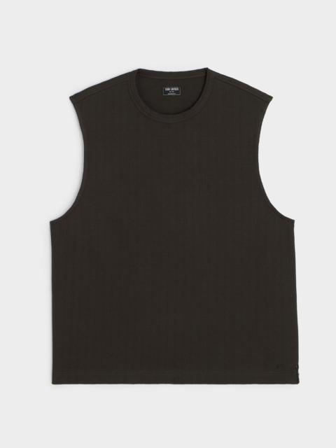 TODD SNYDER Textured Muscle Tank