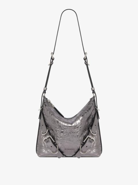 Givenchy VOYOU CROSSBODY BAG IN LAMINATED LEATHER