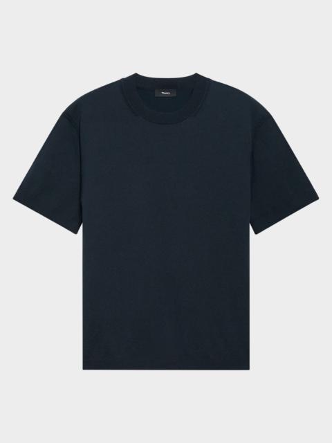 Theory Men's Relaxed Short-Sleeve Crewneck Sweater