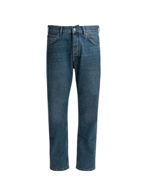 NN07 Sonny logo-patch jeans