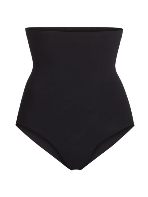 SKIMS Women's Seamless Sculpt High-Waist Brief - Onyx