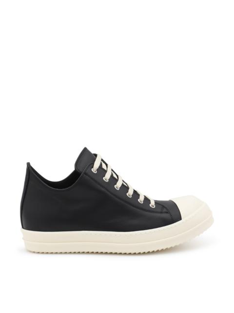 black leather porterville sneakers