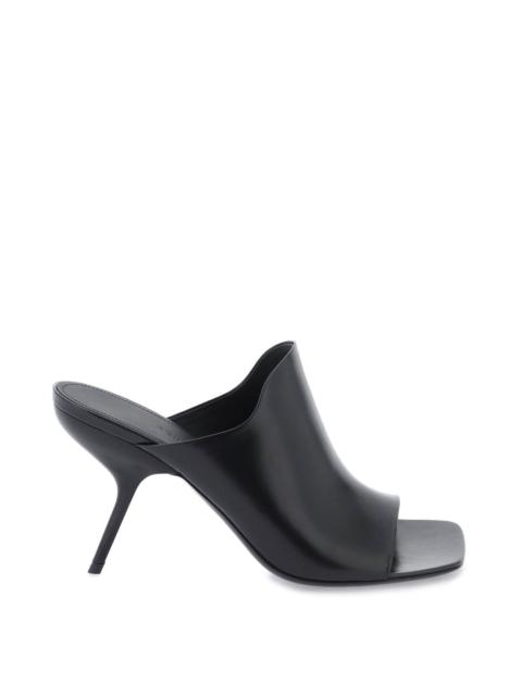 FERRAGAMO NAPPA LEATHER MULES