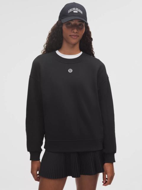 lululemon Perfectly Oversized Fleece Crew *Logo
