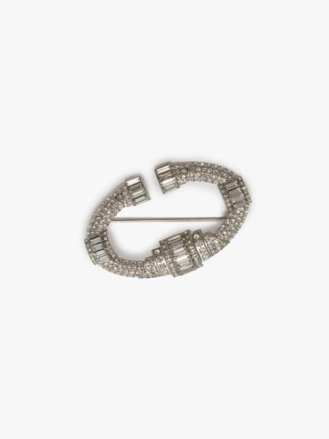 Victoria Beckham Crystal Brooch