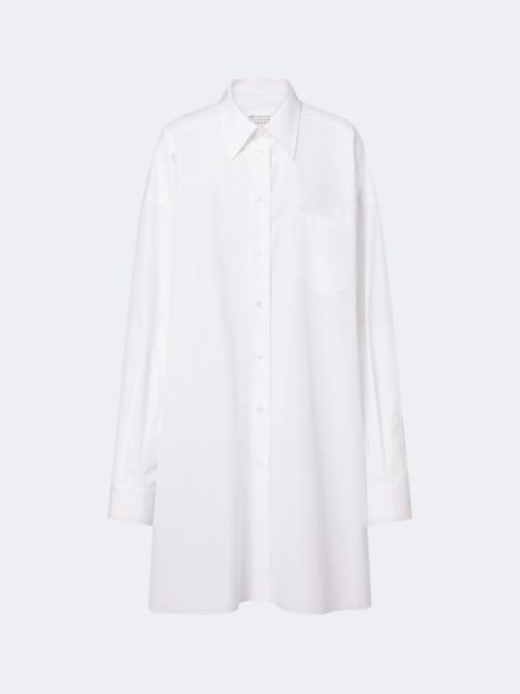 Maison Margiela Oversized cotton poplin shirt