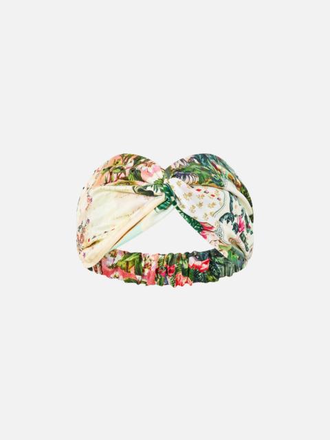 CAMILLA WOVEN TWIST HEADBAND LA BELLE BOTANIQUE