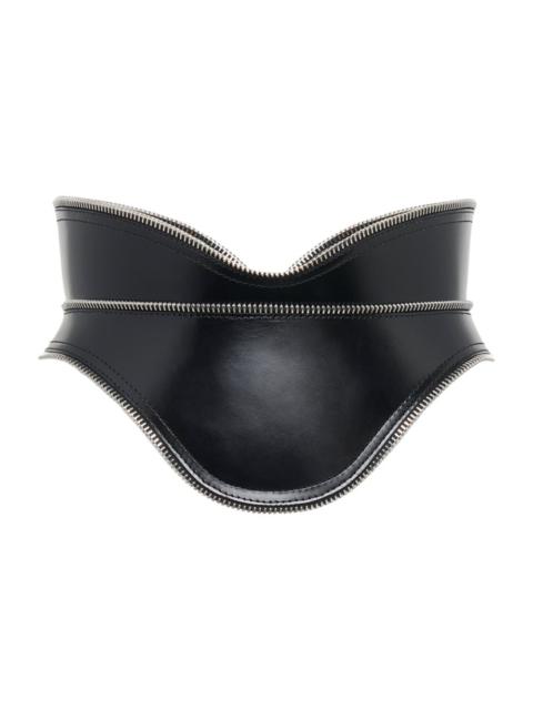 Alexander McQueen Leather Corset Belt