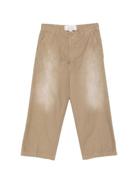 ERL belt-loops trousers