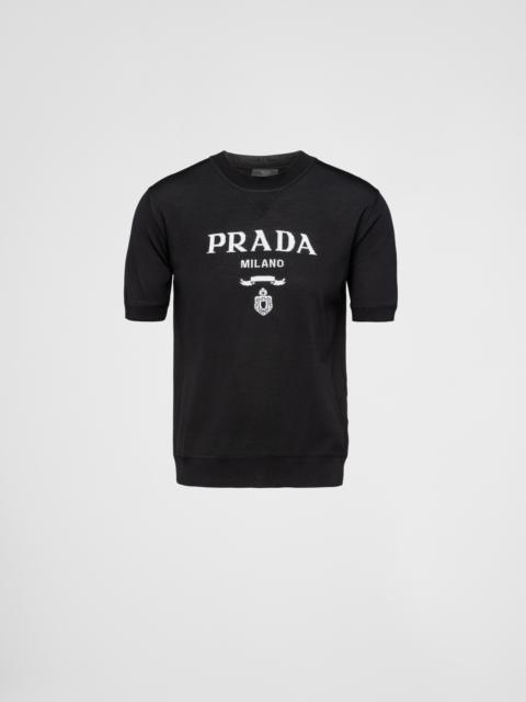 Prada Superfine wool crew-neck sweater