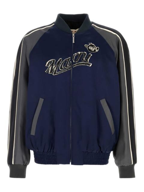 Marni satin bomber jacket