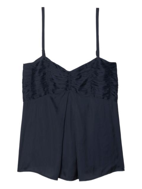 Zadig & Voltaire ruched satin top