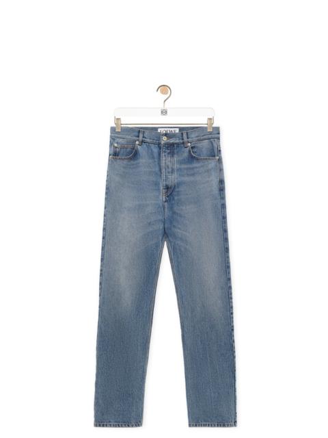 Loewe Straight leg jeans in denim