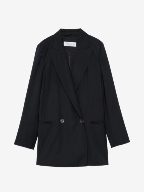 Max Mara double-breasted wool blazer