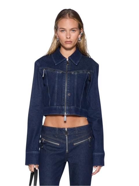 Ksubi SLIM TRUCKER JACKET ORIGINAL RINSE