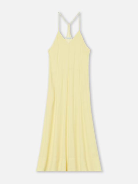 John Elliott SILK RACERBACK MIDI DRESS