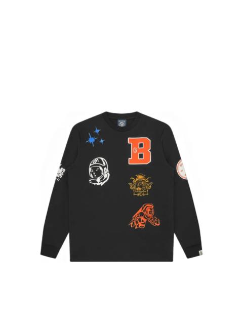 BILLIONAIRE BOYS CLUB LOGO-PRINT LONG-SLEEVE T-SHIRT