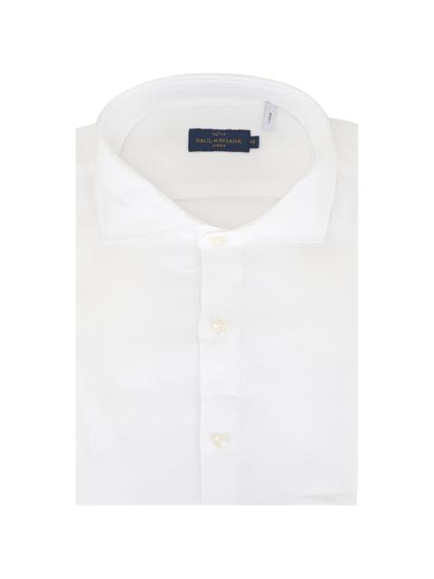 Paul & Shark seersucker linen shirt