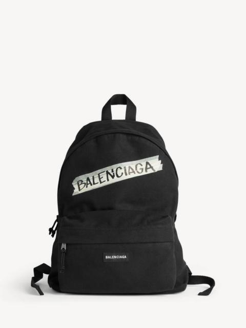 BALENCIAGA Men's Explorer Backpack in Black