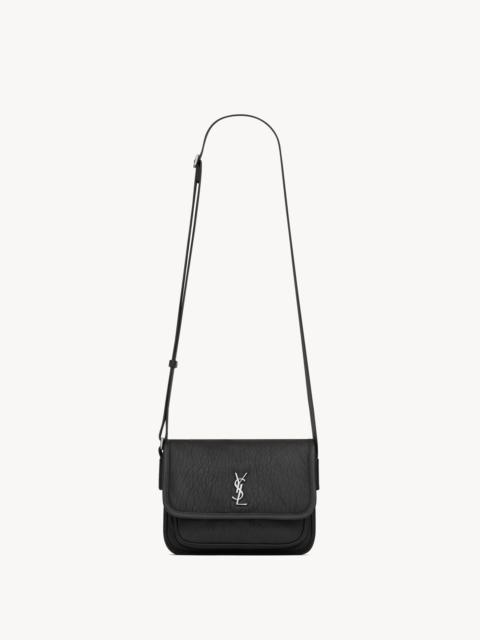 SAINT LAURENT NIKI SMALL MESSENGER IN GRAINED LAMBSKIN