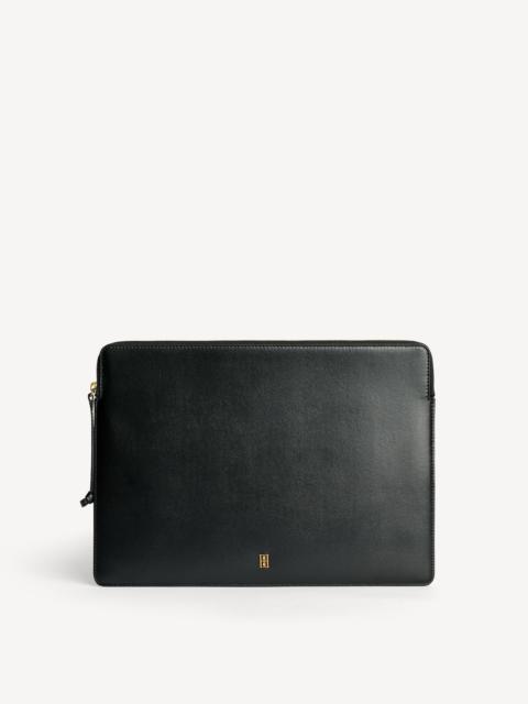 BY MALENE BIRGER Ayas leather laptop case 15"