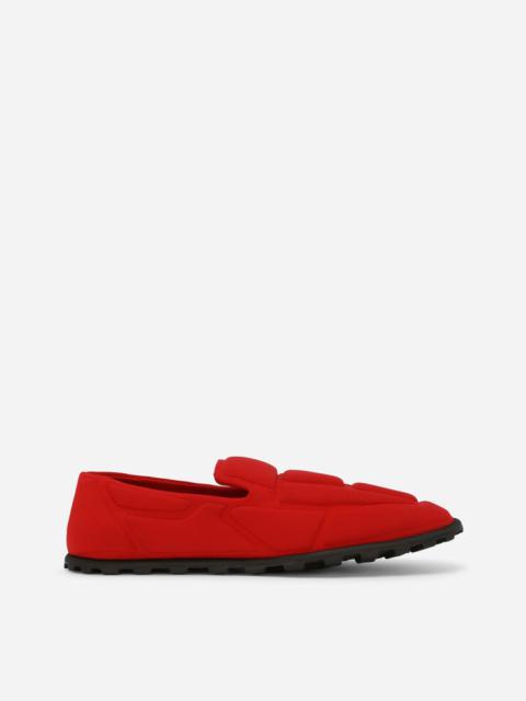 Spandex fabric loafers