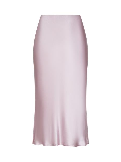 L'AGENCE Perin Silk Midi Skirt