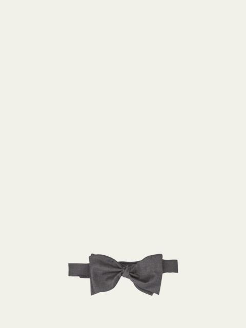 Brunello Cucinelli Men's Hollywood Glamour Wool Bow Tie
