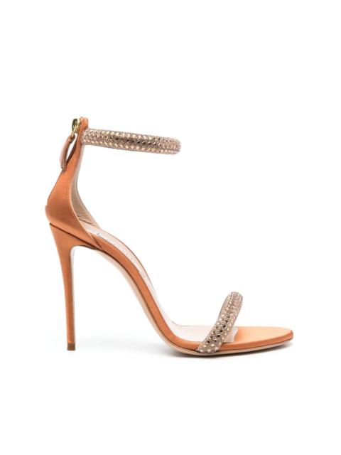 CASADEI Scarlet Stratosphere 100mm leather sandals