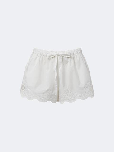 SIR. Klara emboirdered cotton shorts