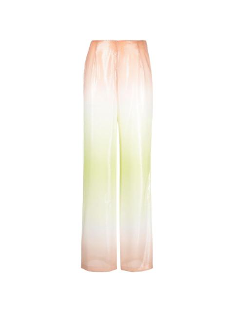 GCDS gradient-effect sequinned trousers