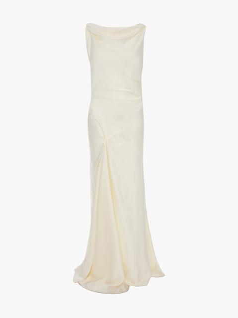 Victoria Beckham Posy Gown In Ivory