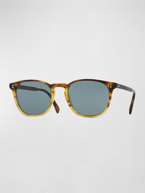 Oliver Peoples Finley Esq. 51 Acetate Sunglasses, Brown Tortoise