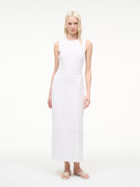 STAUD STAUD NEMA DRESS WHITE