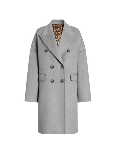 Dolce & Gabbana double-breasted cashmere coat