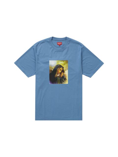 Supreme Supreme Mary Rhinestone S/S Top Light Royal