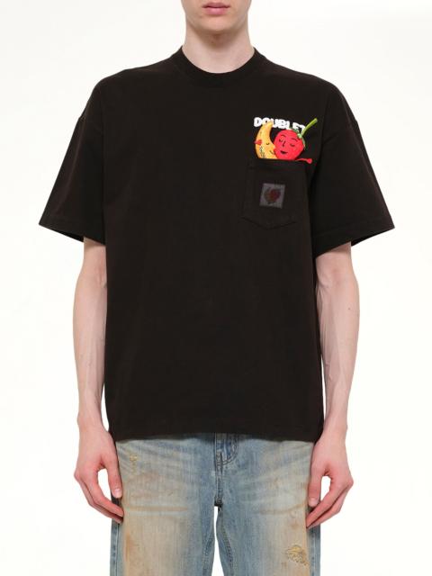 doublet Mud-Dyed T-Shirt With SHFU in Mud
