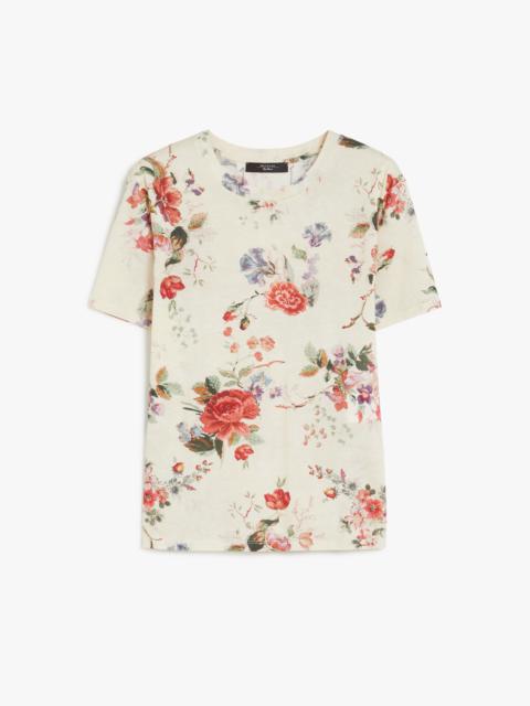 WEEKEND Max Mara CADINE Printed jersey T-shirt