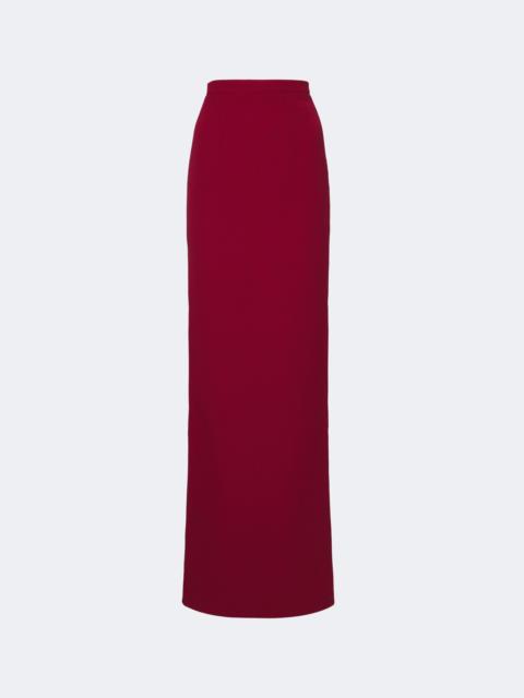Safiyaa Acilah crêpe maxi skirt