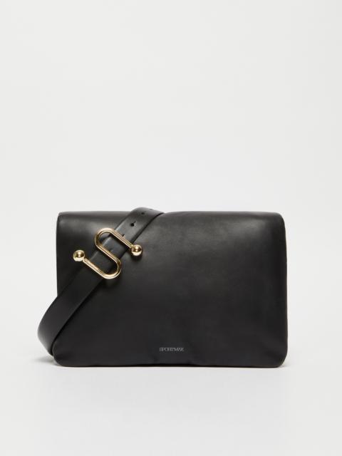 Sportmax FAUNO Padded nappa-leather envelope bag