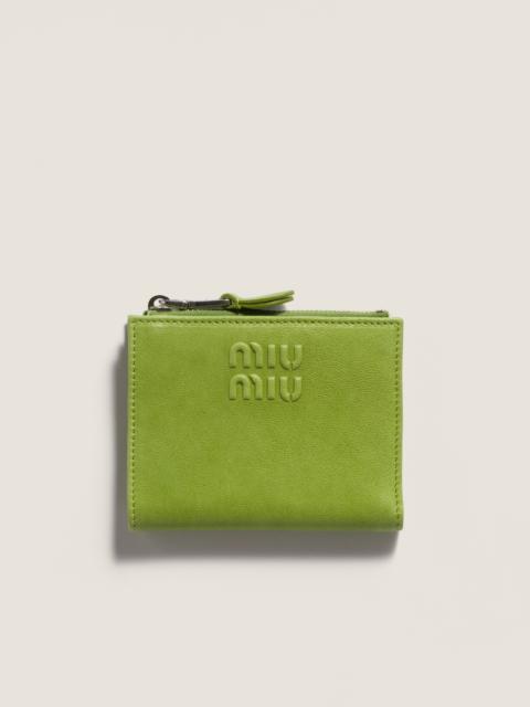 Miu Miu Small leather wallet