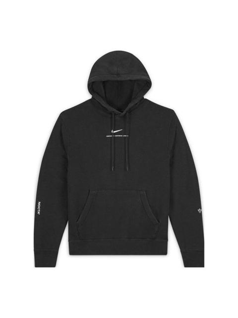 Nike Men's Nike x Drake Crossover NOCTA Series Minimalistic Logo Printing Basketball Sports Autumn Black